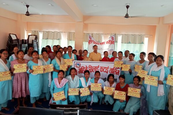 आत्मनिर्भर बनाउन तालिम, ब्यबसायी बन्नुपर्नेमा जोड