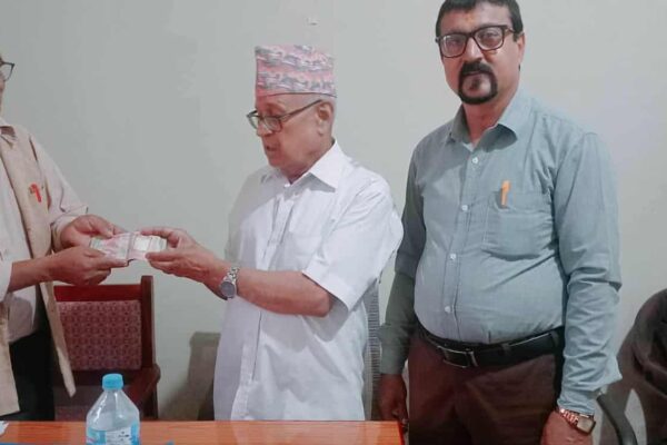 “यादव चन्द्रिका प्रज्ञा पुरस्कार”काे अक्षयकोषमा रकम थप