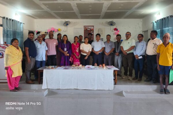 गढवामा छात्रवृत्तिमा अध्ययनरत विद्यार्थीहरूको सेरामिक प्रदर्शनी