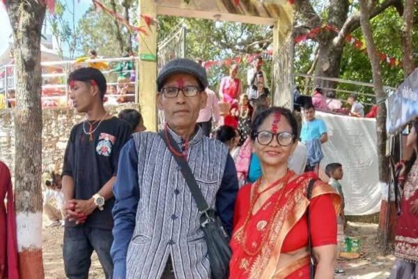 देउखुरीमा मोटरसाईकल दुर्घटना हुँदा दुईजना घाईते